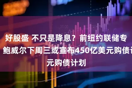 好股盛 不只是降息？前纽约联储专家：鲍威尔下周三或宣布450亿美元购债计划
